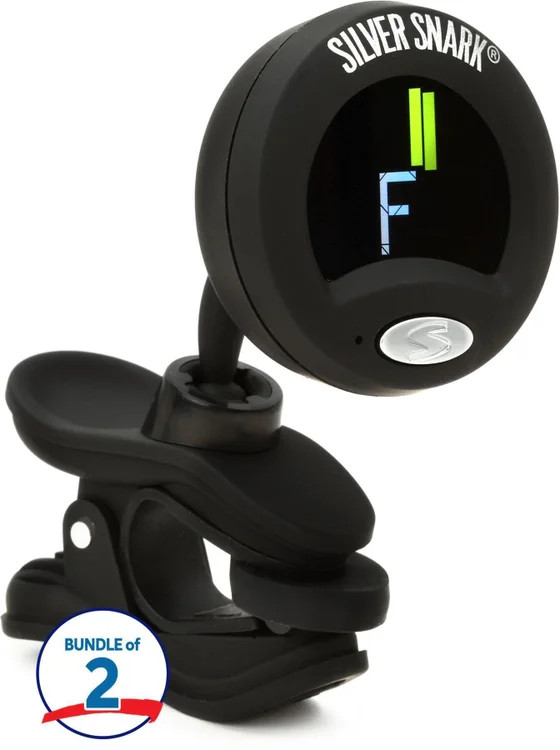 Snark Silver Snark Chromatic Tuner - Black (2-pack)