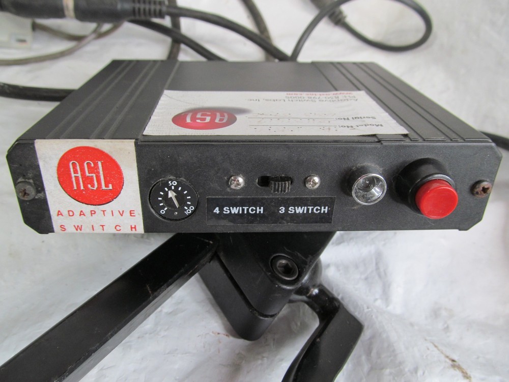 Head Array w ASL & ASL Adaptive Switch From Quantum Edge Wheelchair