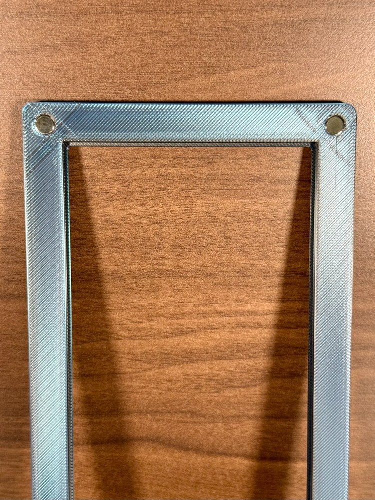 PSA Slab Display Stand Phantom Blue Galaxy 3D Effect Magnetic Graded Card