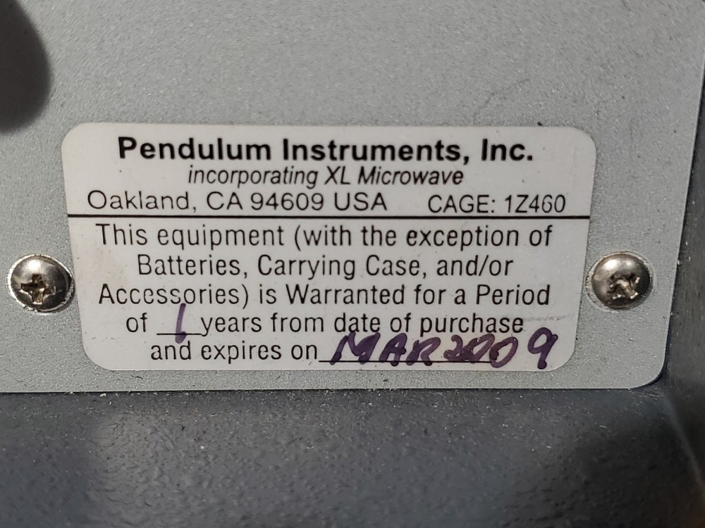 Set Of Two Pendulum 2241 PATH ALIGN-R Microwave Antenna Path Alignment Test Set