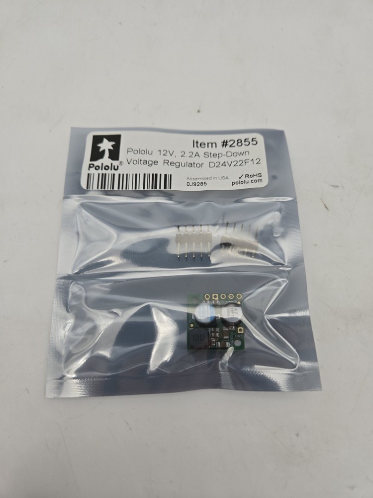 Pololu 12V, 2.2A Step-Down Voltage Regulator D24V22F122855