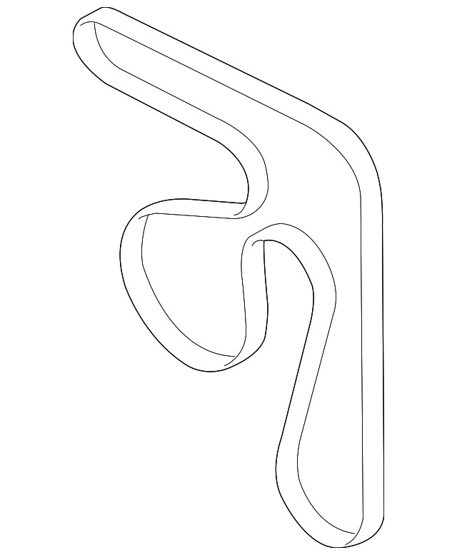 Genuine Subaru Serpentine Belt 23780AA130
