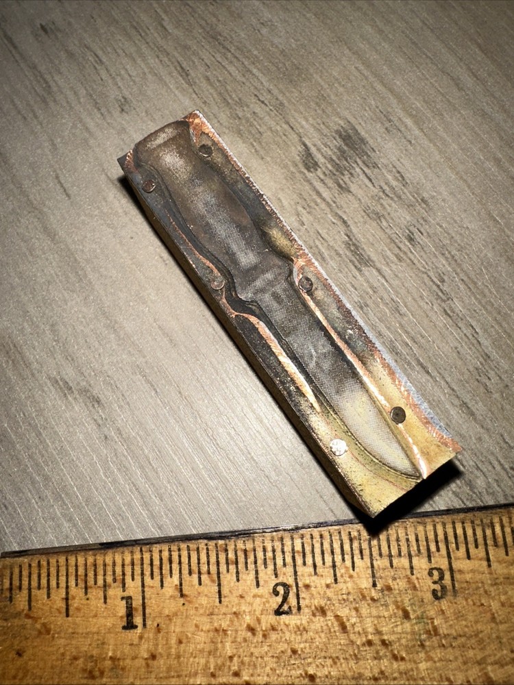 Printing Block “ Fixed Blade Knife “