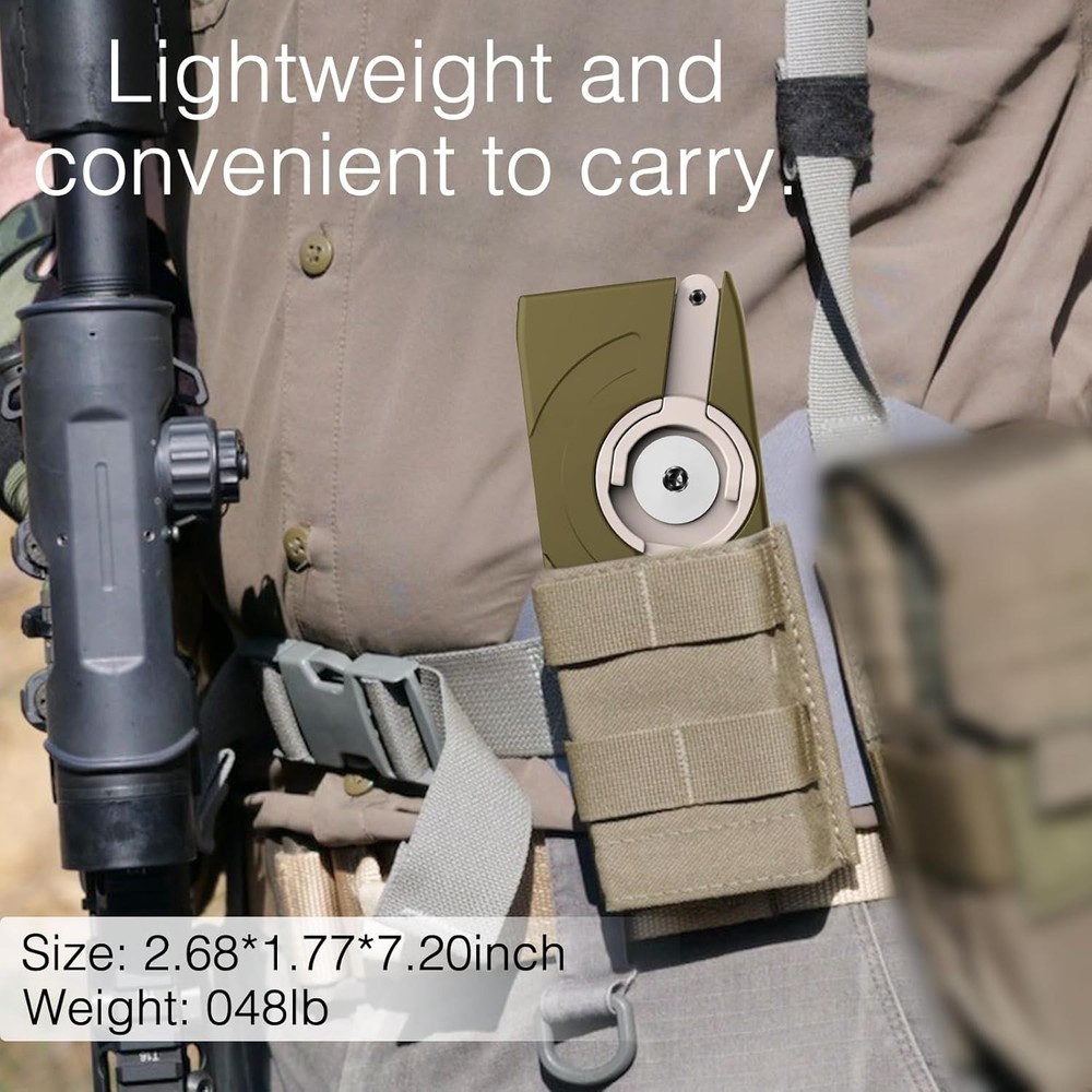 Compact 1600 Round Airsoft Speed Loader with Integrated Magazine Locking