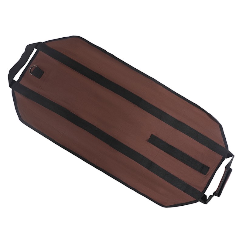 Waterproof Firewood Log Carrier Bag Camping Canvas Bag for Outdoor Carrying Wood