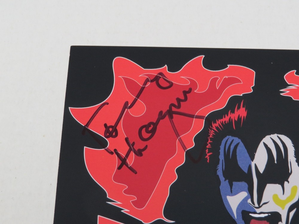 KISS KRUISE VII SIGNED AUTOGRAPHED POSTER - SIMMONS STANLEY SINGER THAYER