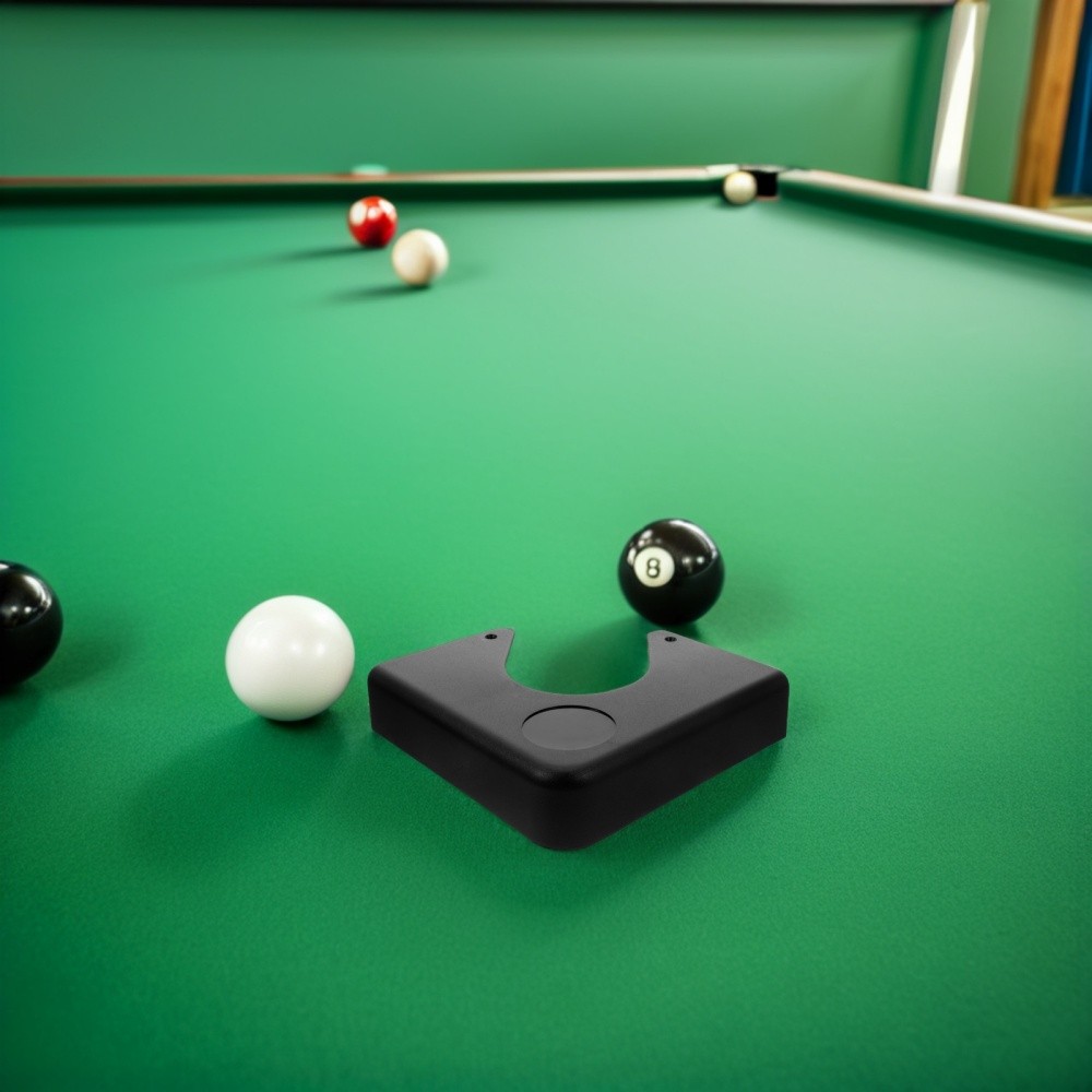 2 Pcs Snooker Table Corner Guard Black Plastic Pool Table Replacement Parts