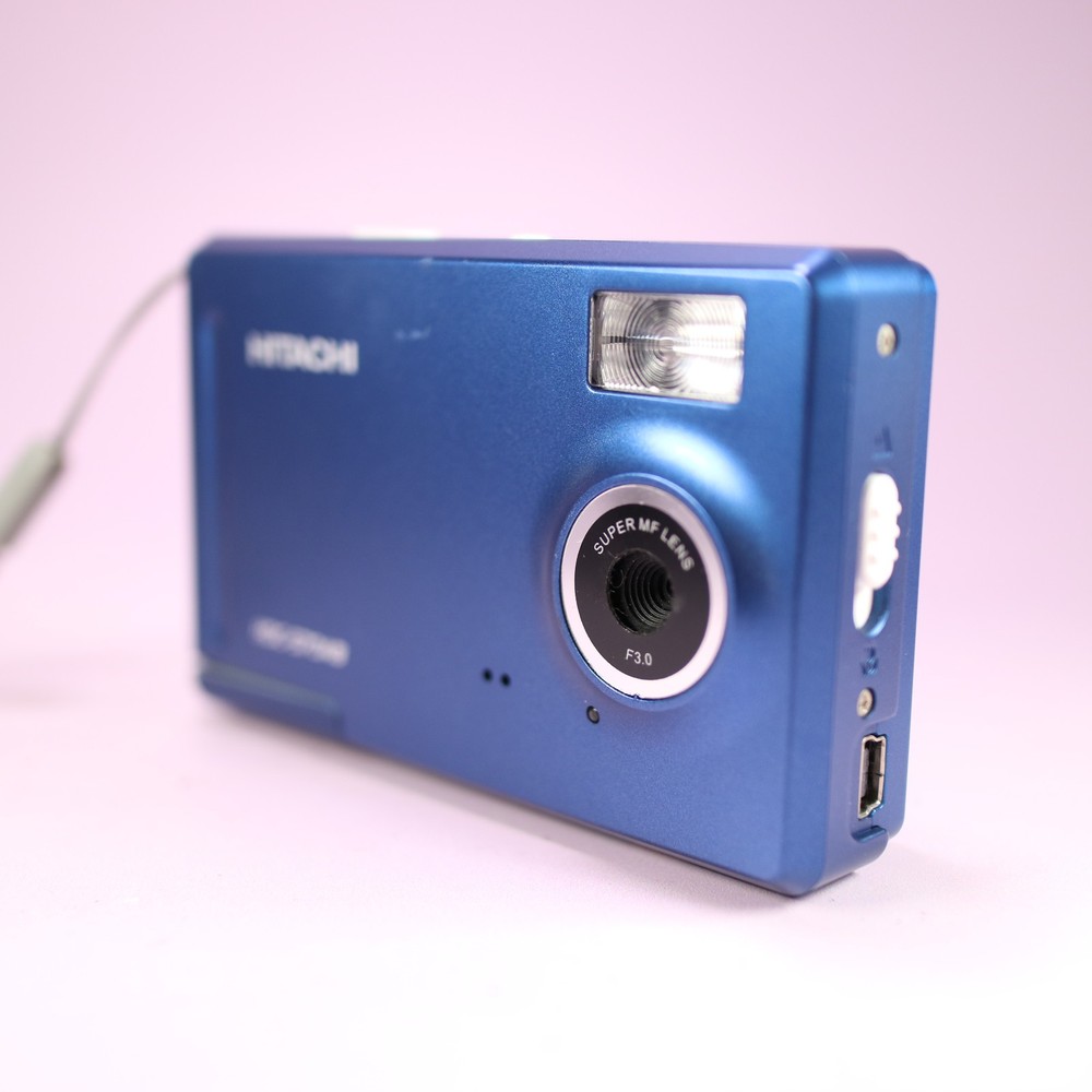 Hitachi Digital Camera HDC-570AB 5.0MP Blue Tested