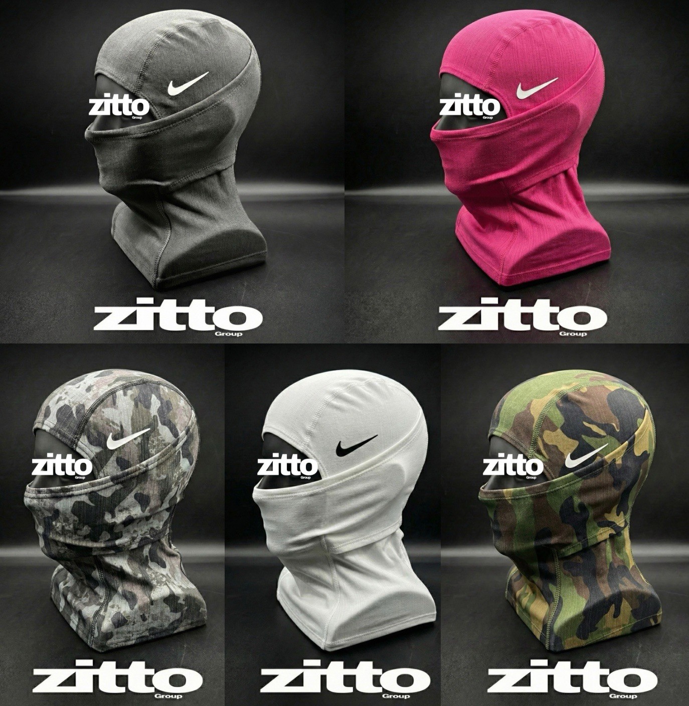 Nike Pro Therma-Fit Hyperwarm Ski Mask Balaclava Hood  Football Winter Cold Wear