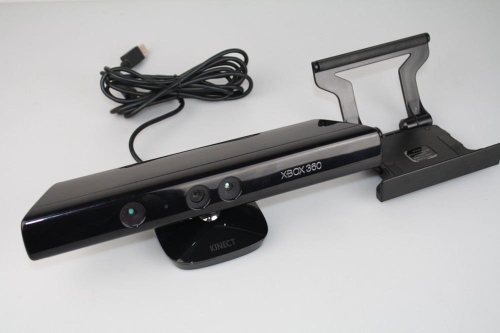Microsoft 1414 Xbox 360 Kinect Sensor Bar w/ TV Clip Sensor Mounting Clip