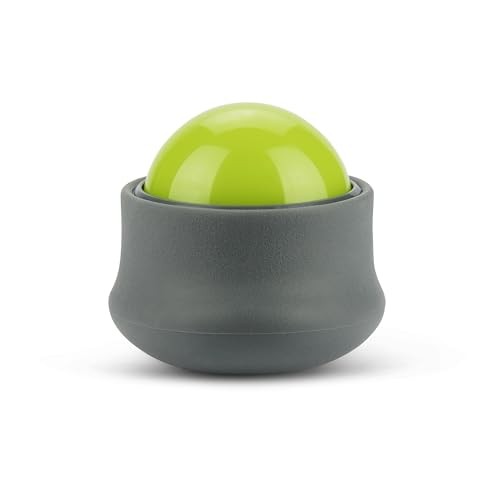 Performance Handheld Massage Roller Ball, Green/Grey, One Size