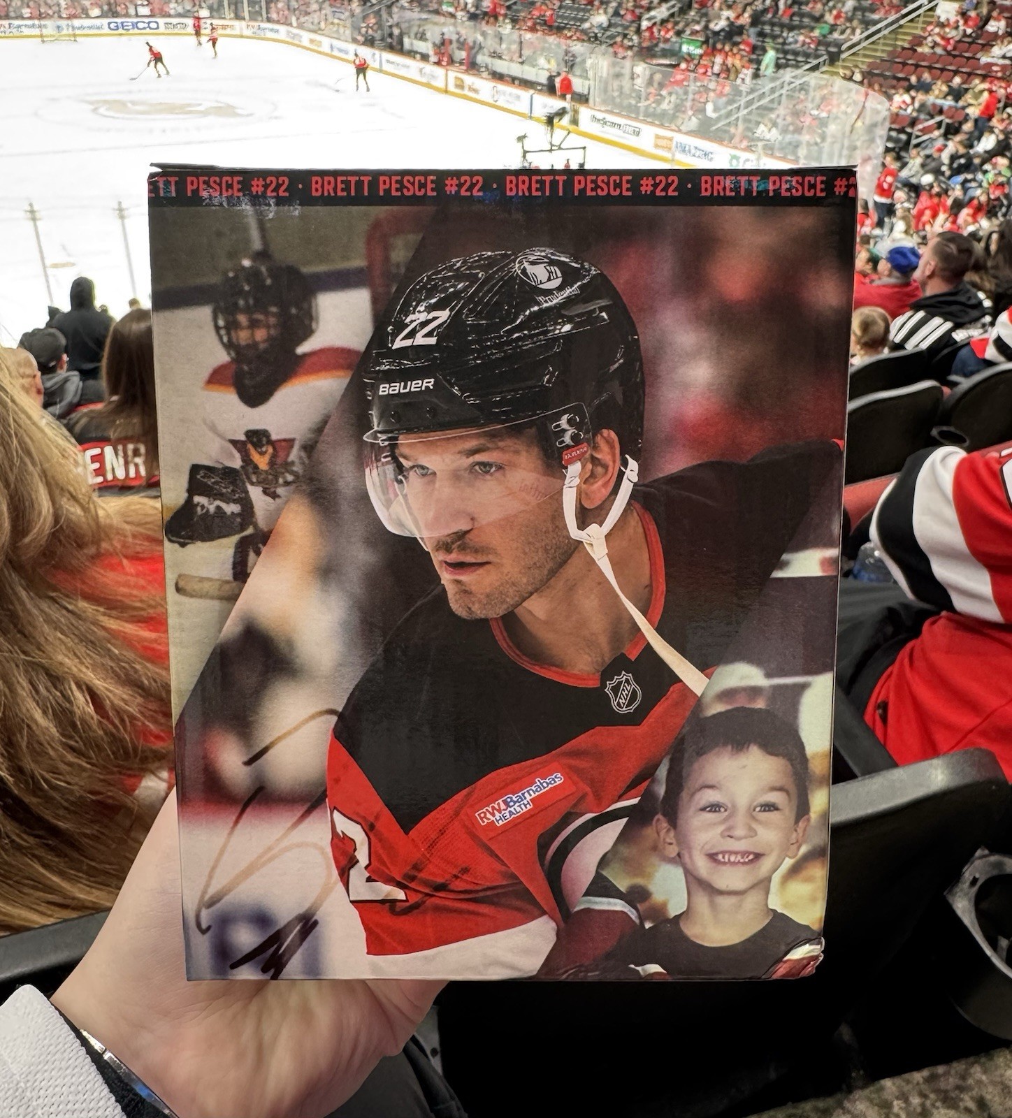 Brett Pesce Bobblehead New Jersey Devils SGA 3/8/26 Youth Hockey Weekend