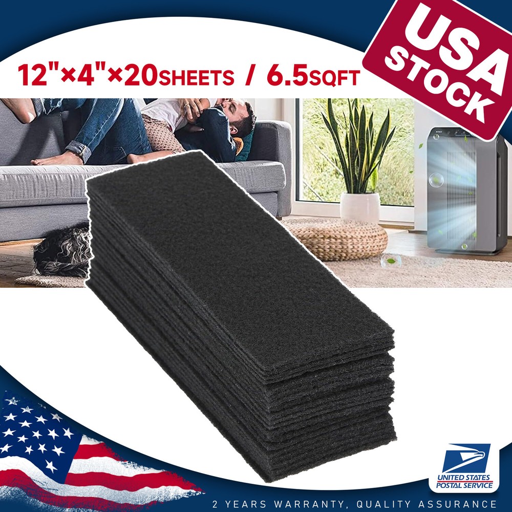 Cat Litter Box Replacement Filter Activated Charcoal Deodorizing Filters Replace