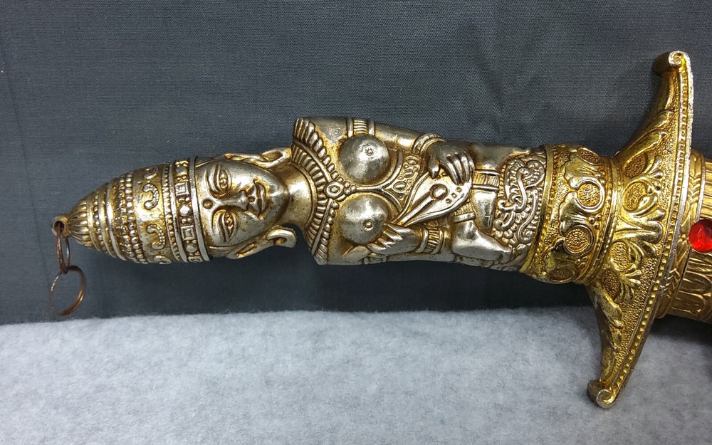 Chinese Ceremonial Dagger W/ Sheath