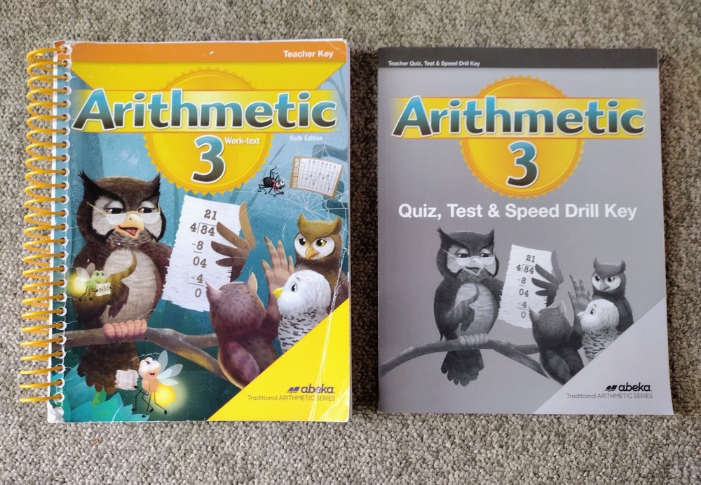 Abeka Arithmetic 3 Teacher Key And Test Key