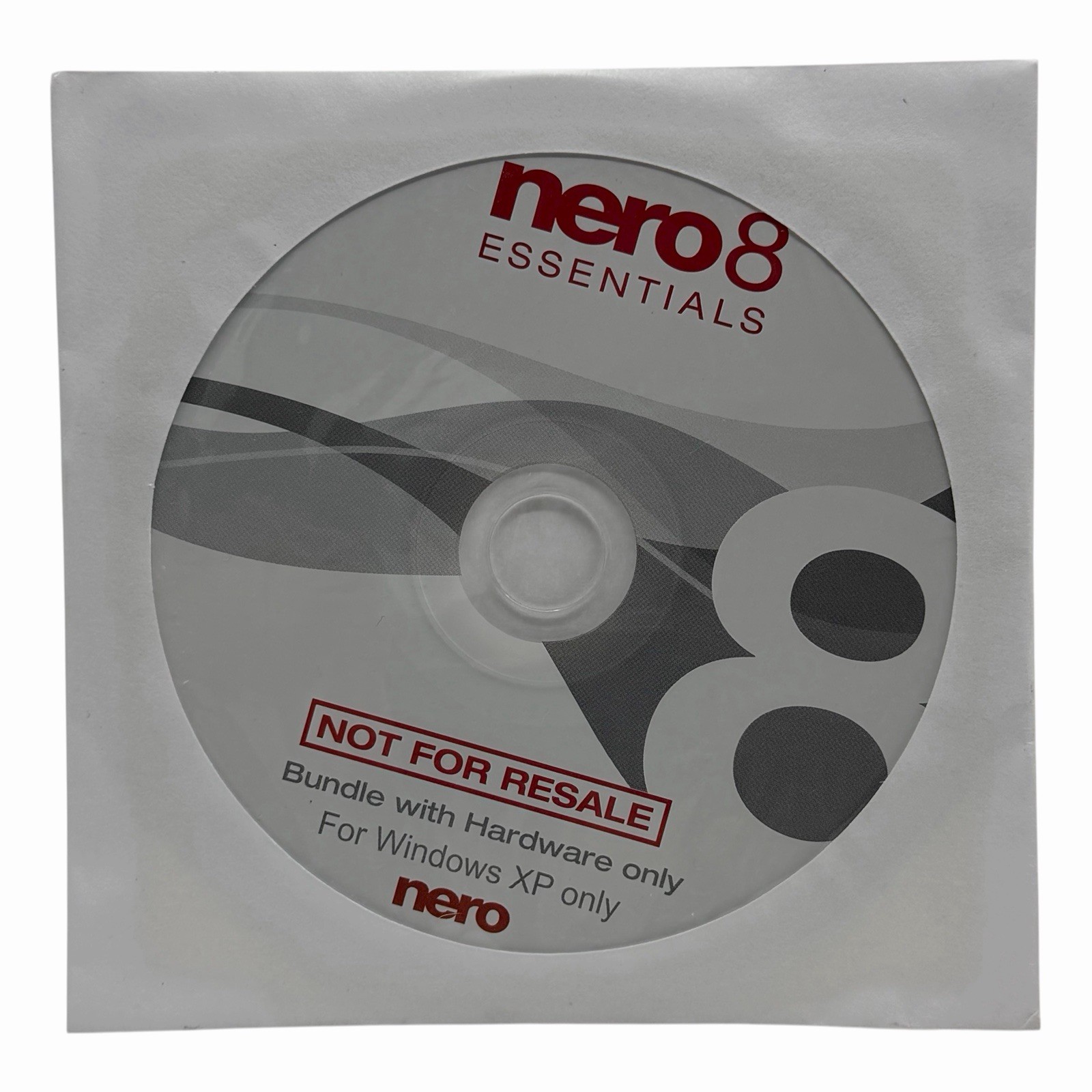 nero 8 Essentials - Audio Video Conversion CD DVD Burning Software Brand New
