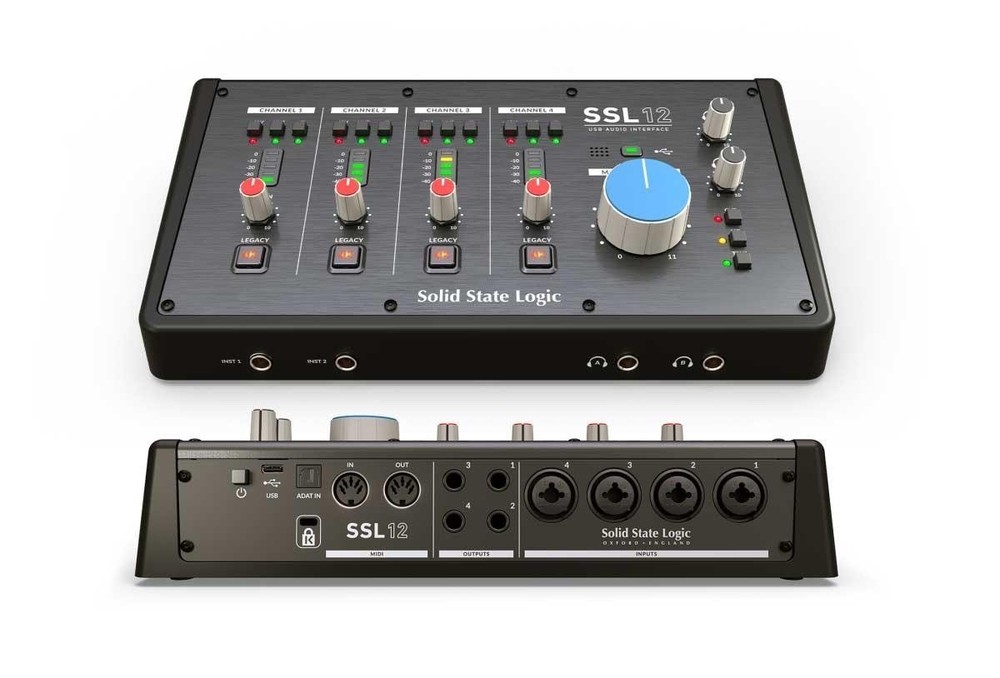 Solid State Logic SSL 12 12-in/8-out USB Bus-Powered Audio Interface