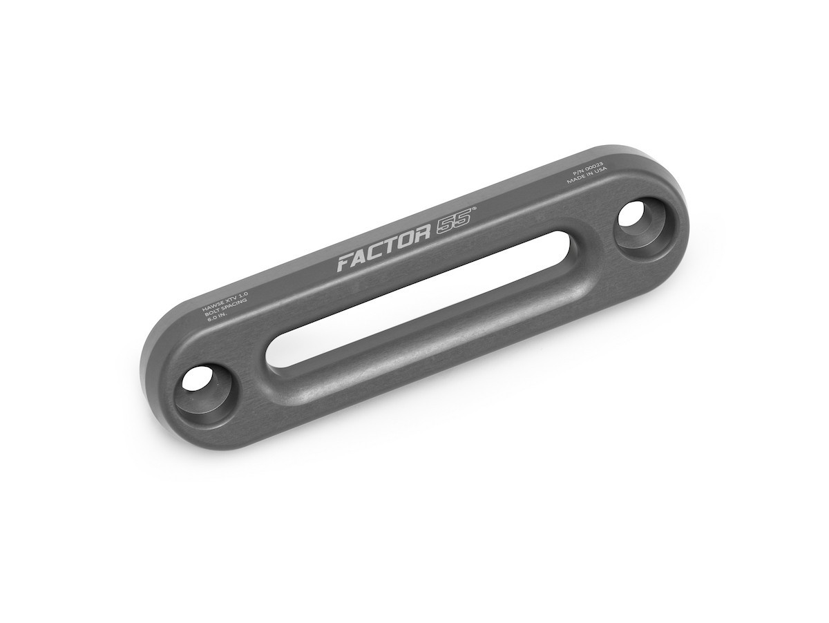 Factor 55 XTV Hawse Fairlead (6") - Gray [00023]