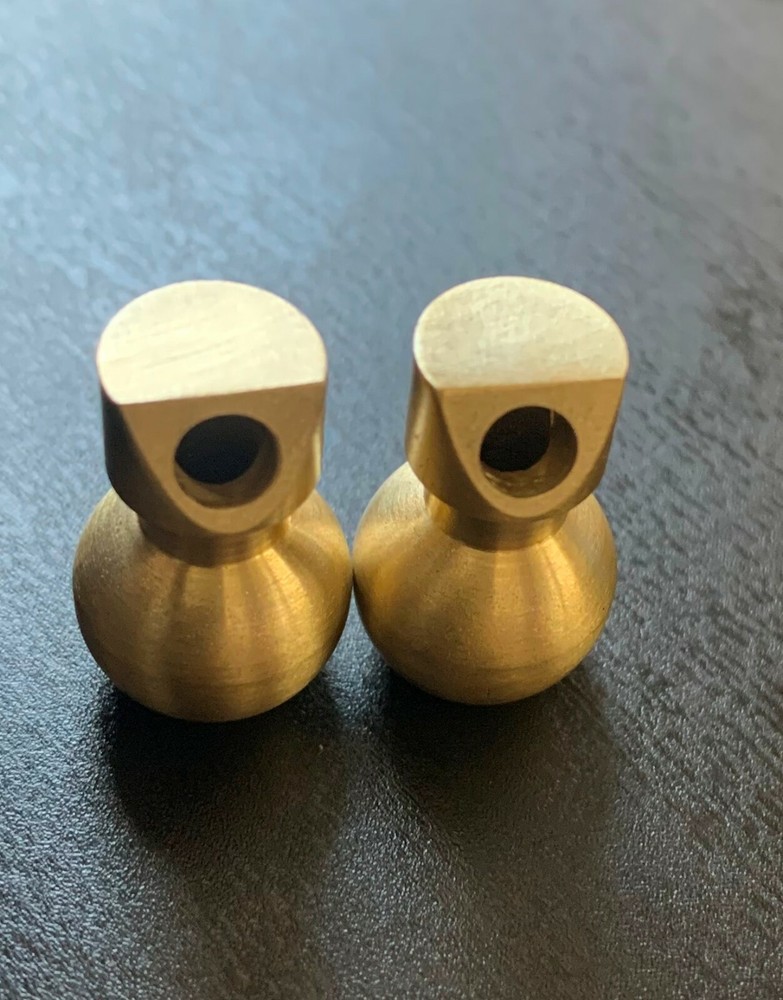 CNC Brass  Angle Nozzle Hose  15MM   2 PCS