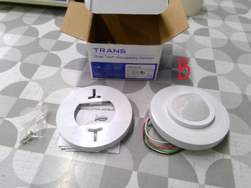 Trans Dual-Tech Occupancy Sensor BDS-600SS (Lense A) *FREE SHIPPING*