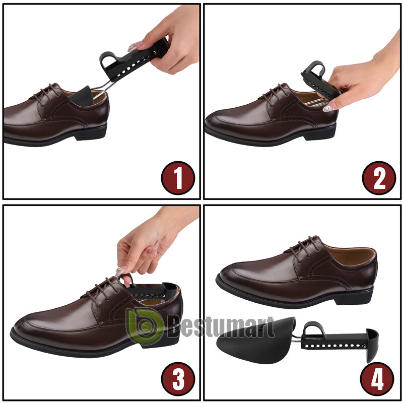 1 Pairs Plastic Adjustable Shoe Boot Tree Shaper Stretcher Keeper Support