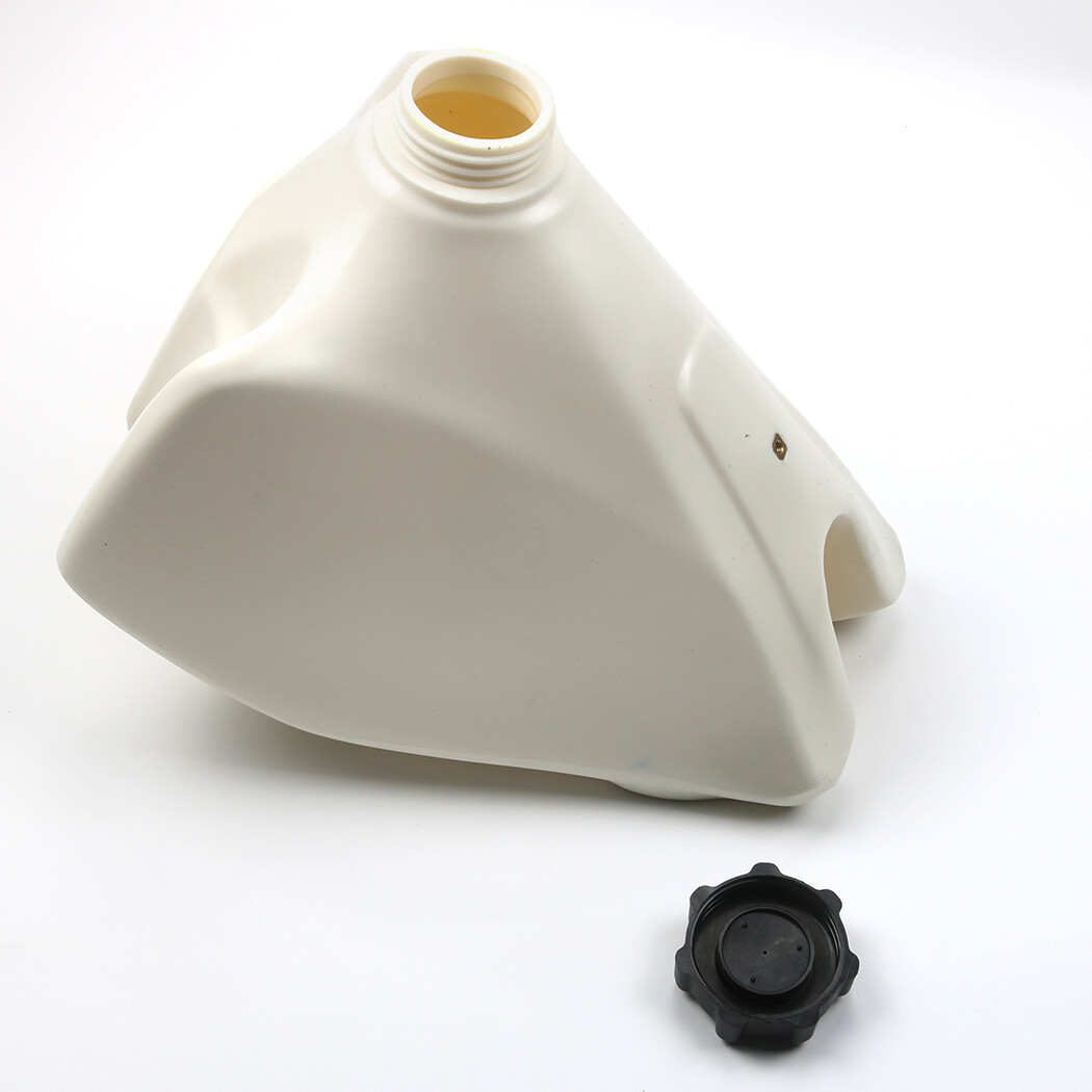 For Honda XR200R 1985-2002 Plastic Fuel Tank & Gas Cap Petcock Valve White