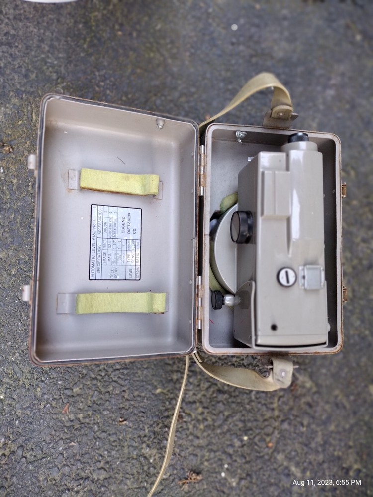 German Antique Transit Level