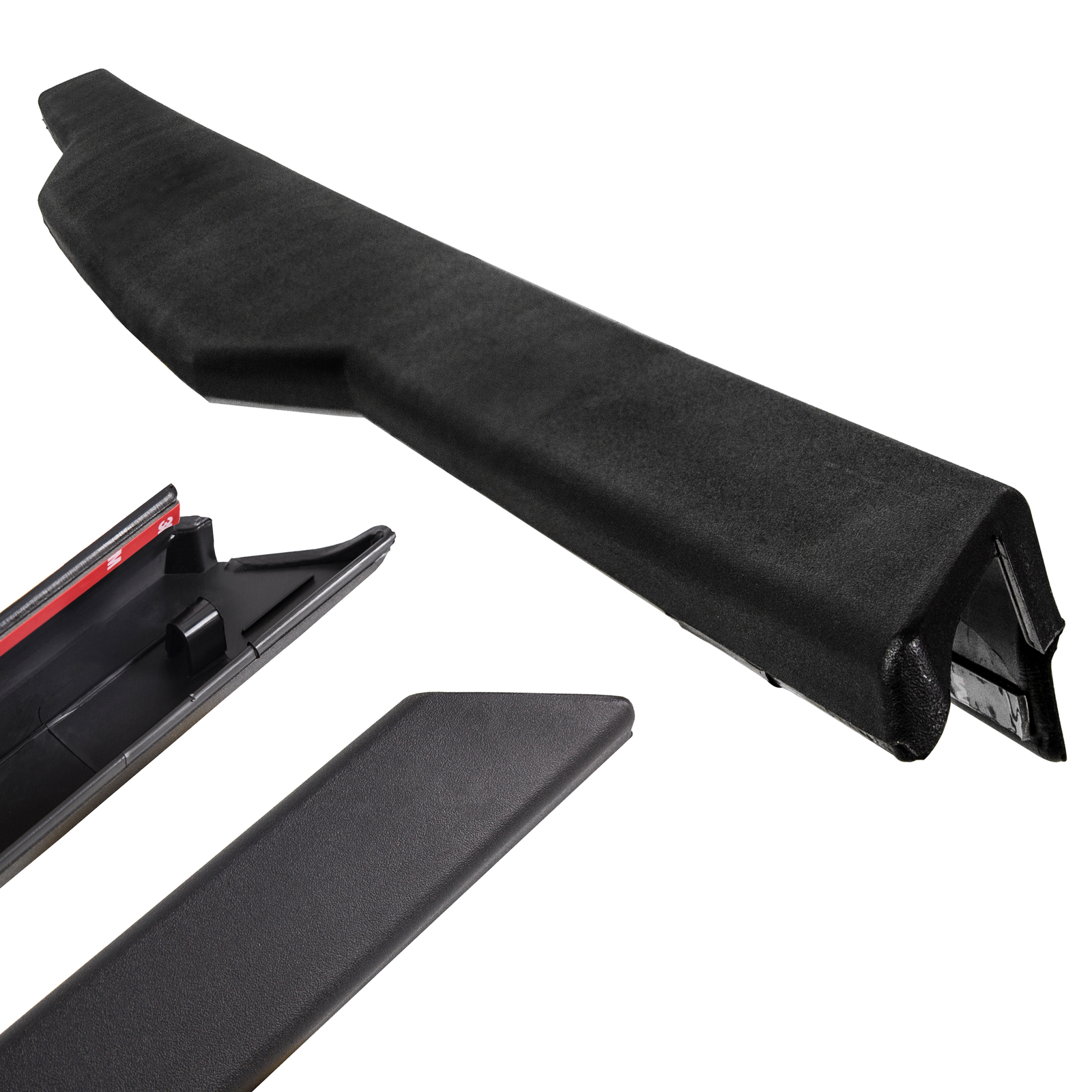 Fit 04-12 Nissan Titan Tailgate Cap Top Protector Spoiler Cover Trim Molding ABS