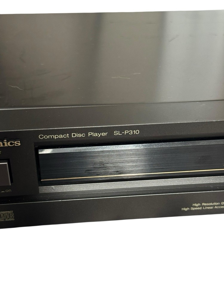 Vintage 1980’s Technics SL-P310 CD Player, Black - Tested, Working