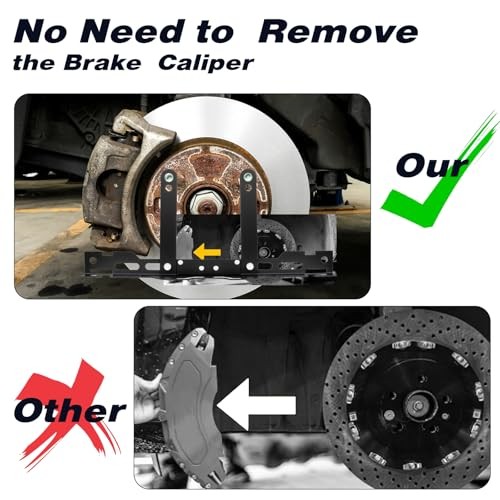 Professional Wheel Alignment Tool Kit 2Pcs, Heavy-Duty Toe Gauge with