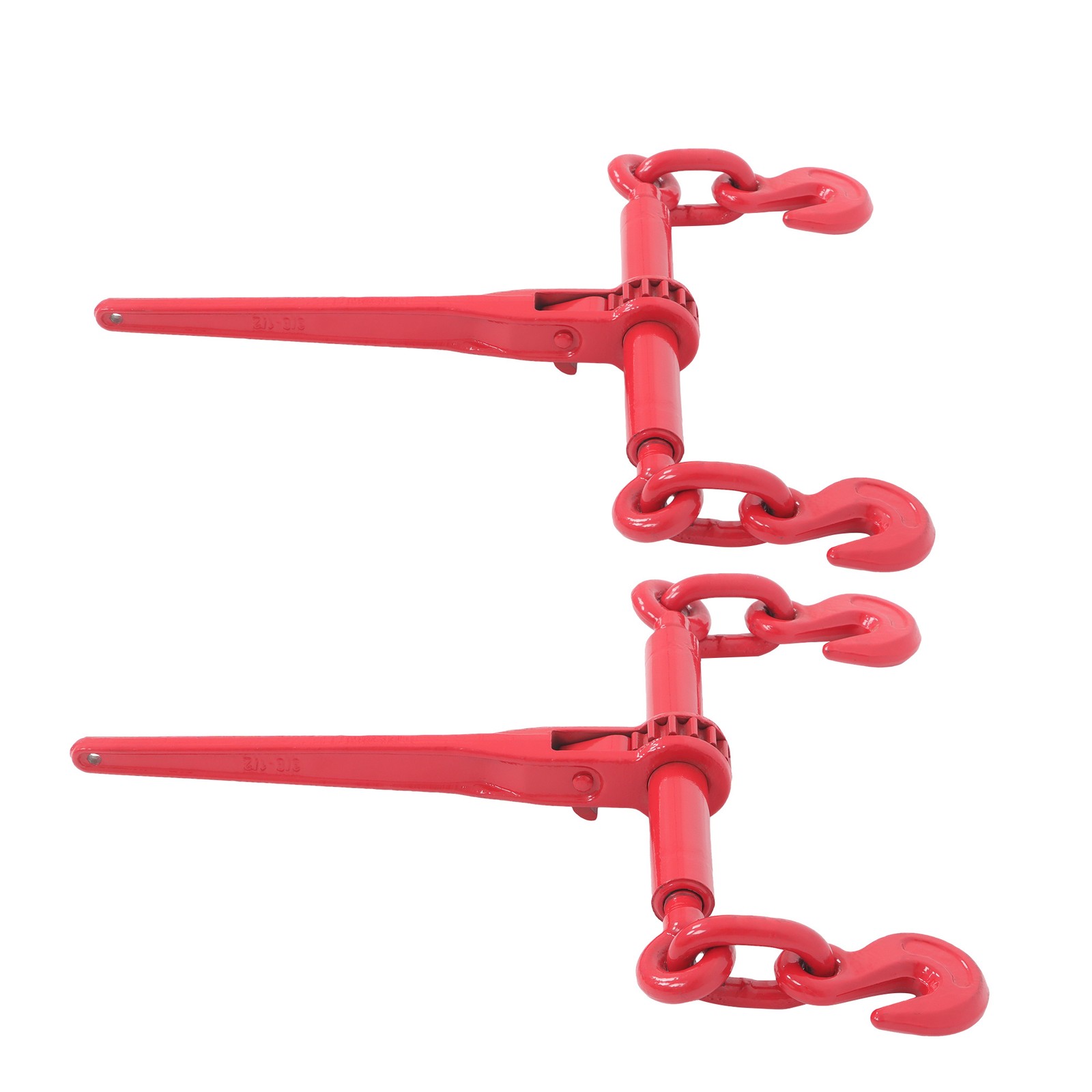 3/8"-1/2" Chain Binder Ratchet Load Binder 9200lbs for Tie Down 2 pack