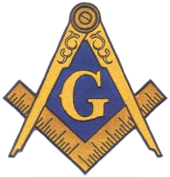 Masonic Large Iron-On Embroidered Jacket Emblem Patch (MP_8)