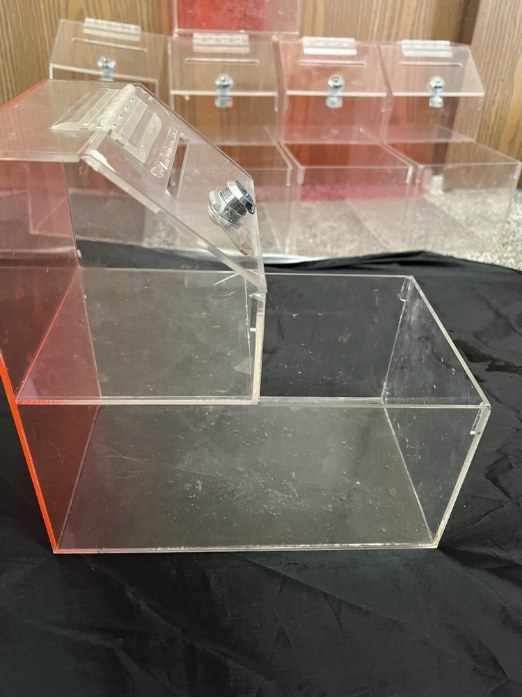 Acrylic Candy Donation Lock Box￼