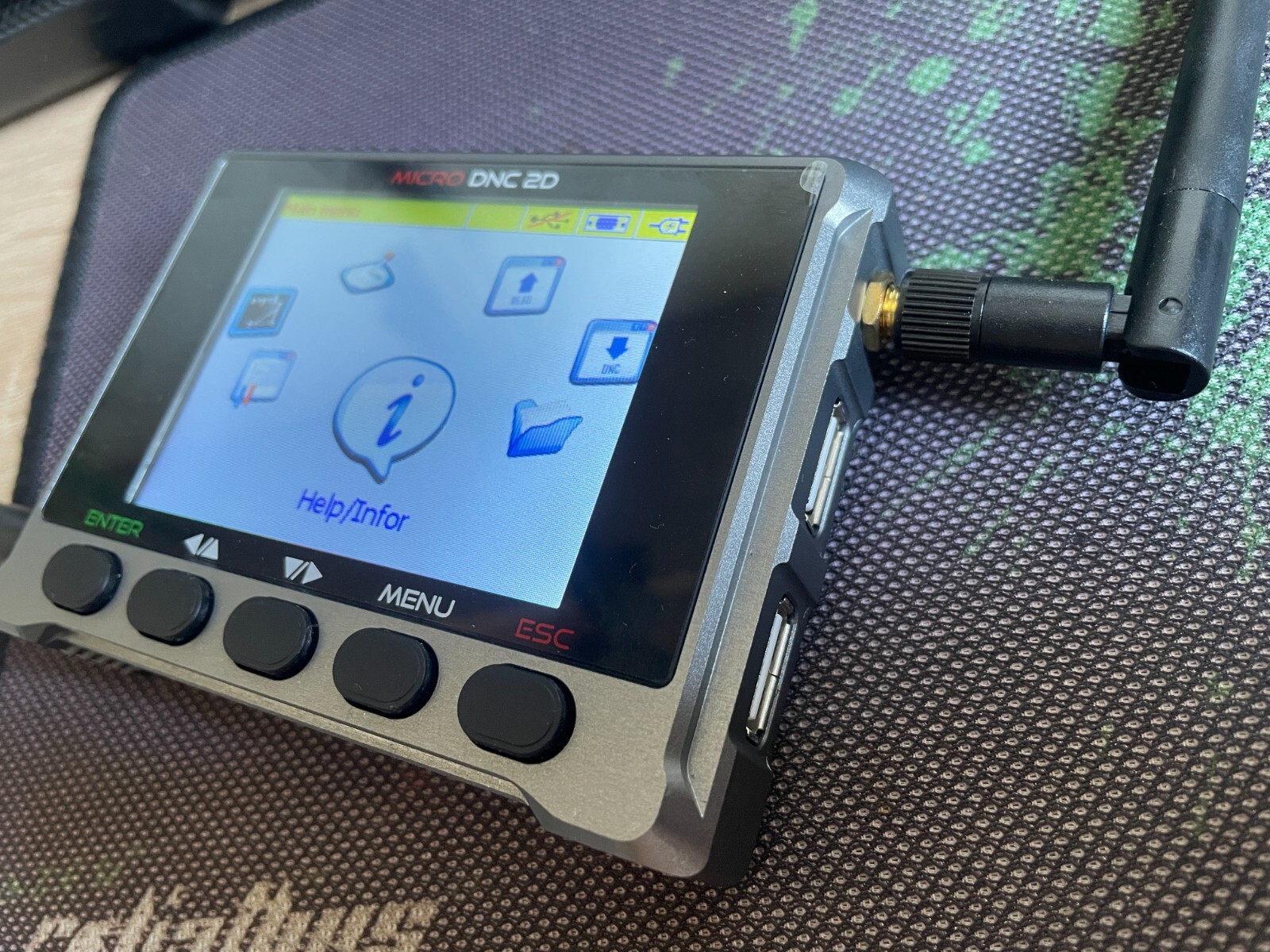 DNC DEVICE FOR CNC MACHING .USB/WIFI to RS232,DRIP FEED CNC