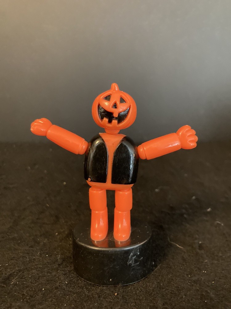 4 Piece Halloween Push Puppets, 1990’s