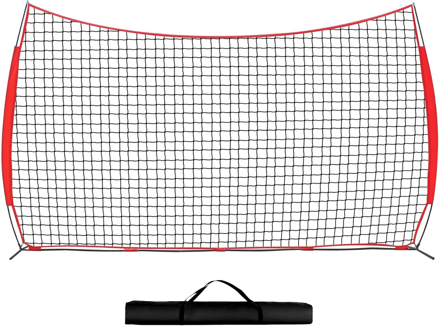 16x10 ft Barricade Backstop Net Sports Barrier Baseball Softball Soccer #R024