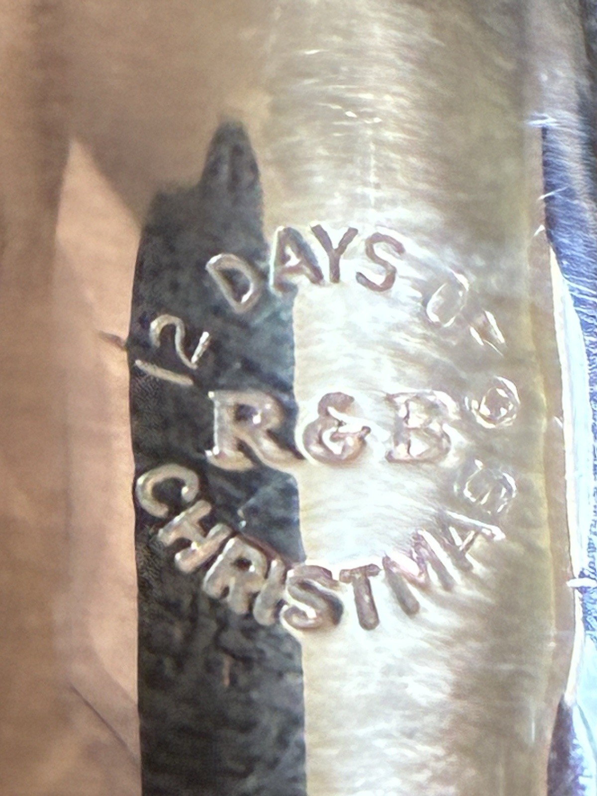 Reed & Barton Twelve Days of Christmas Silverplate Bell Set W/ Shelf Complete