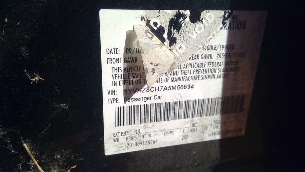AC Compressor Fits 09-13 MAZDA 6 287707