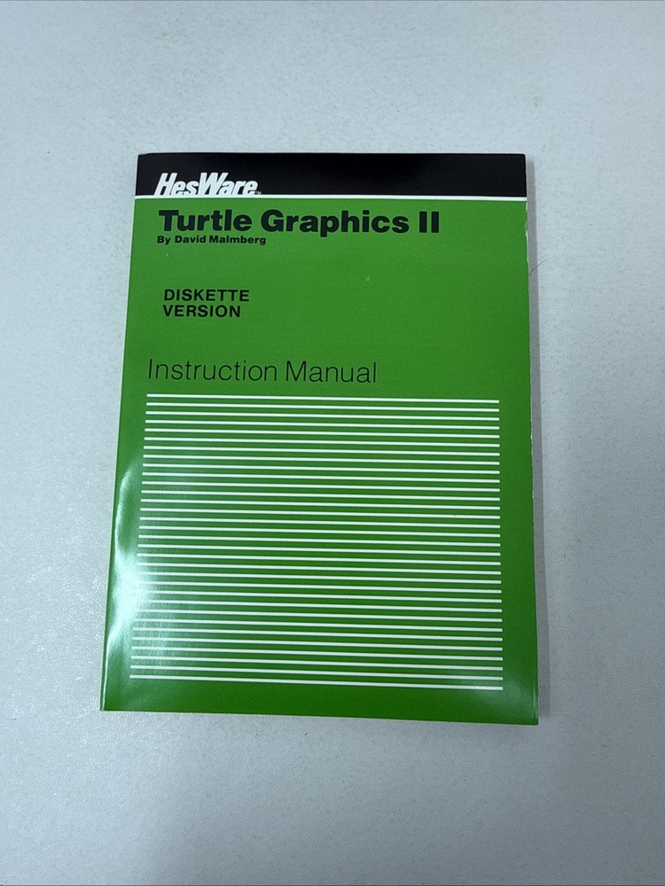 Commodore 64 Software Lot GEOS 2.0 Turtle Graphics II Manuals Untested