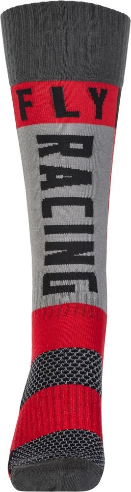 Mx Socks Thick Red/Grey Lg/Xl