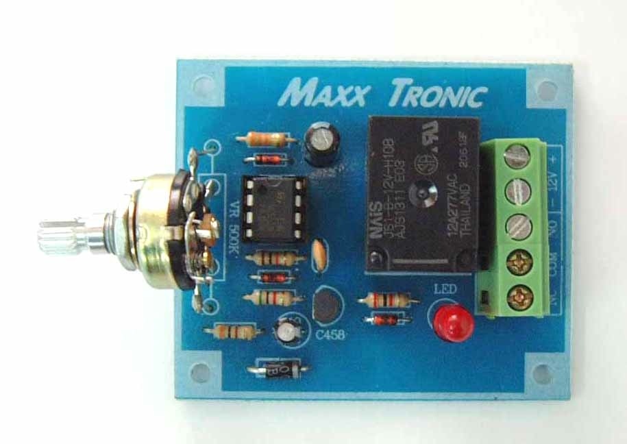 12VDC Windshield Wiper Timer Car Motor 3 - 30 seconds [ Assembled kit ]