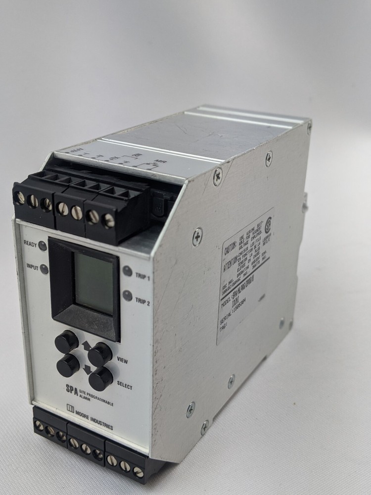 Moore Industries SPA/HLPRG/2PRG/U Site Programmmabe Alarm