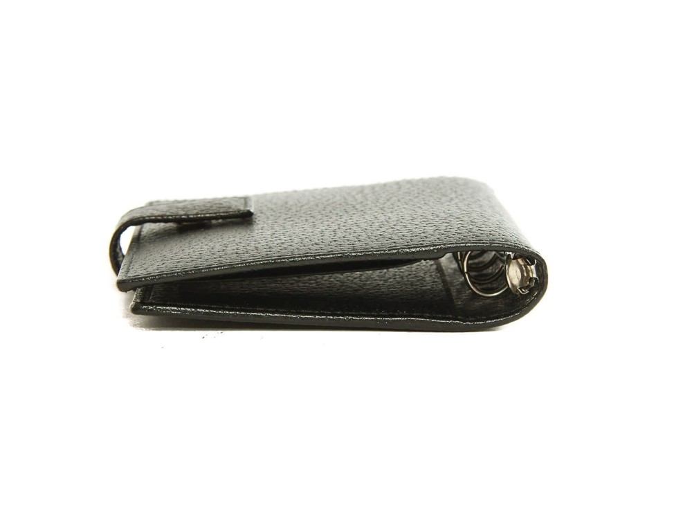 Authentic Gucci Black Leather Agenda Notebook