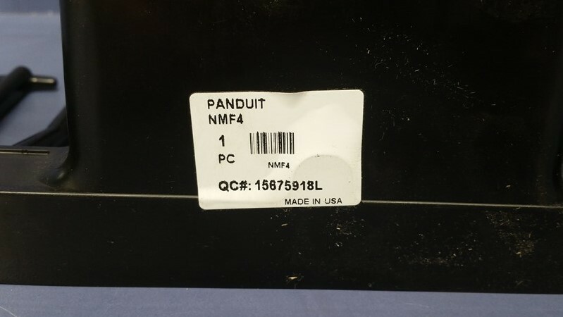 Panduit NMF4 Horizontal Cable Manager High Capacity Front Only 4 RU