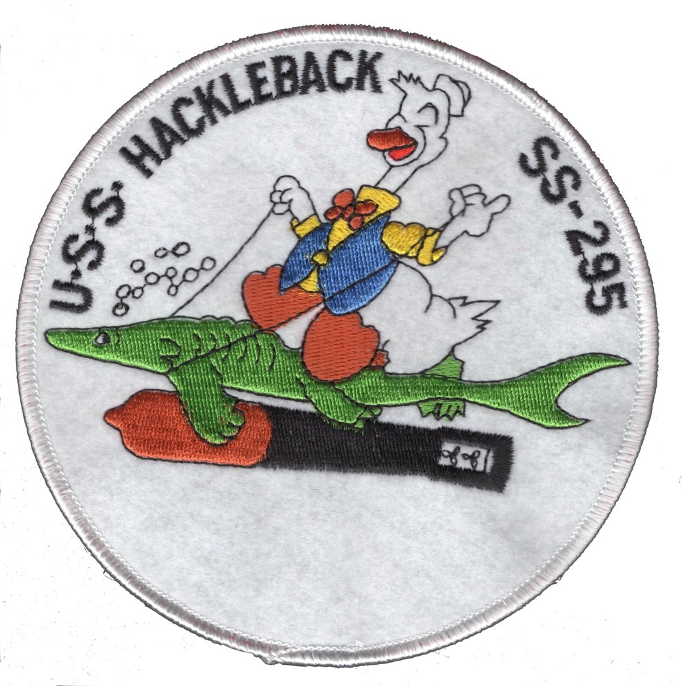 USS Hackleback SS-295 Patch