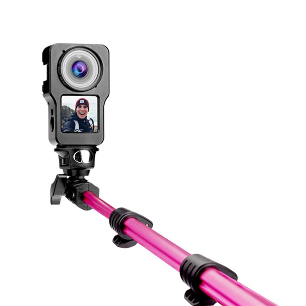 Camera Protective Frame Cover+UV Filter+Lens Cover+Adapter For DJI Action 2 cc