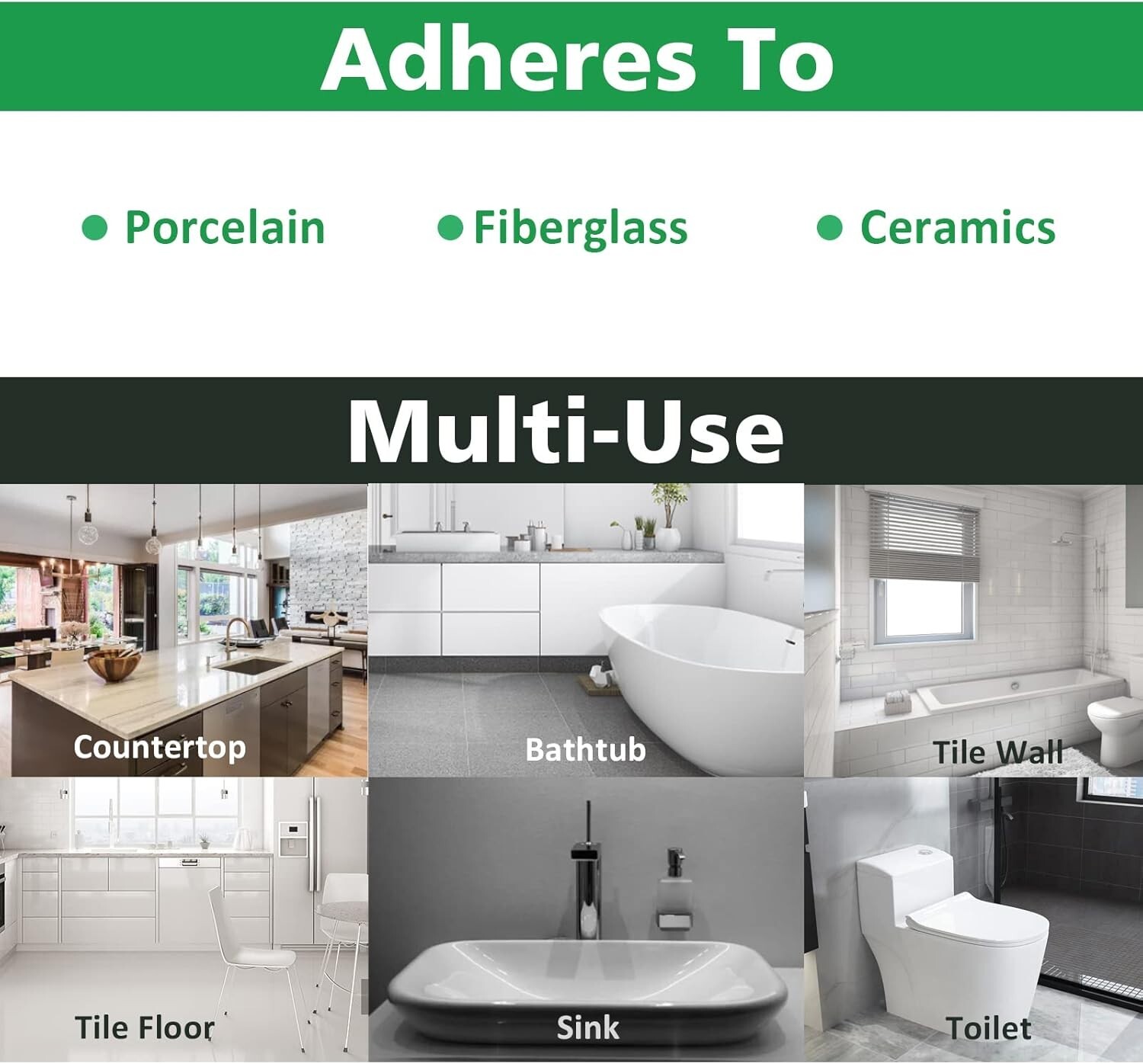 White Bathtub And Tile Refinishing Spray Paint Kit, 450Ml (2 Pack), Semi Gloss