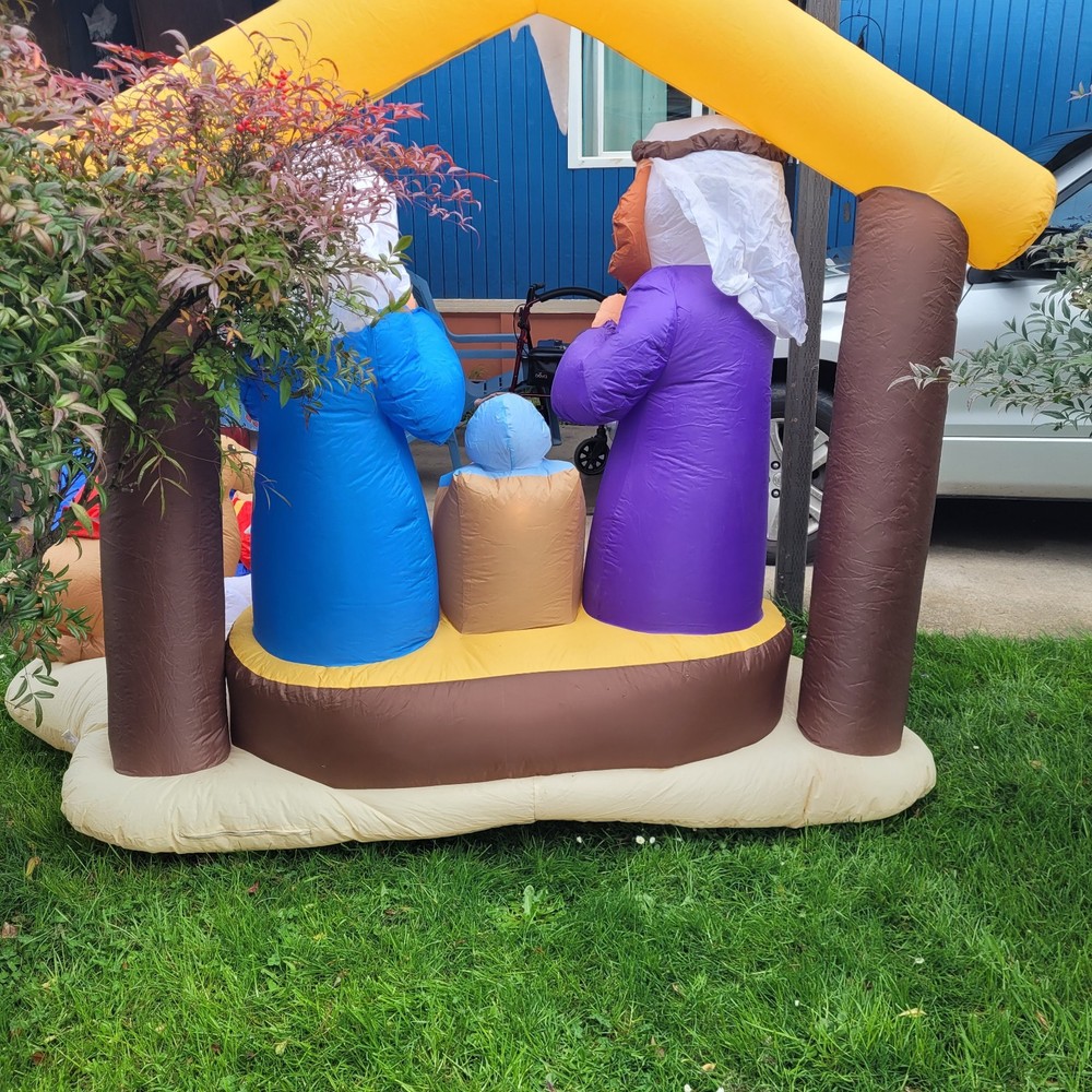 Large Airblown Christmas Nativity Inflatable