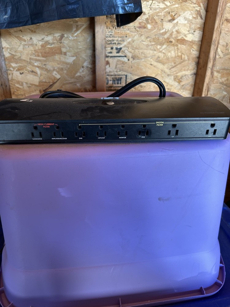 8-Outlet Power Protector for Home Theater