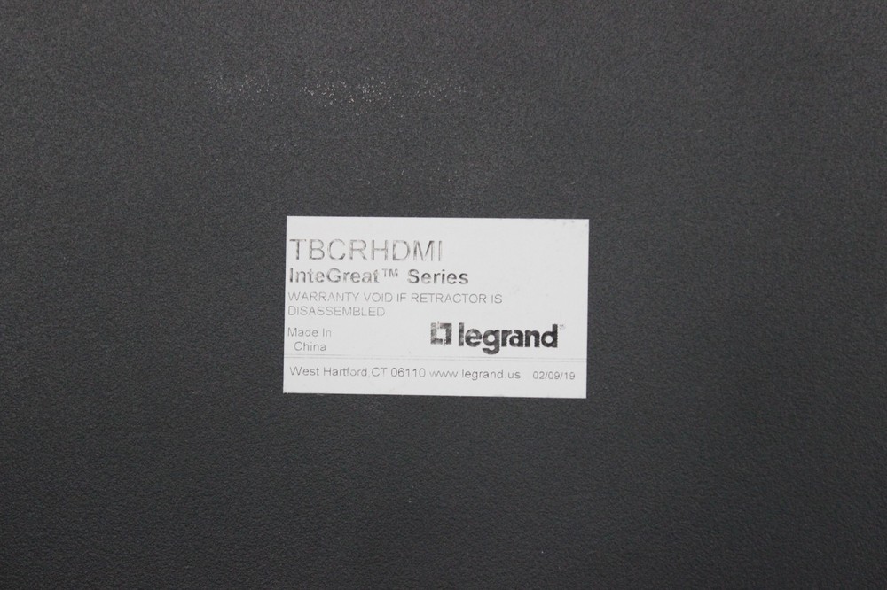 TBCRHDMI LEGRAND WIREMOLD HDMI Cable Retractor